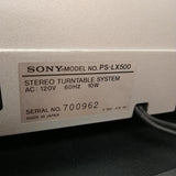 Tourne-disque SONY PSLX-500 Turntable