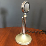 Microphone Vintage ASTATIC D-104 sur pied T-UG8 Stand