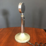 Microphone Vintage ASTATIC D-104 sur pied T-UG8 Stand