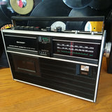 Lecteur-enregistreur cassette portable SHARP RD-475C boombox 2 band radio cassette recorder