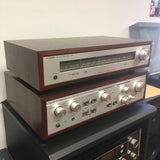 Ensemble amplificateur intégré LUXMAN L-450 STEREO INTEGRATED AMPLIFIER  et tuner LUXMAN STEREO T-400