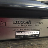 Ensemble amplificateur intégré LUXMAN L-450 STEREO INTEGRATED AMPLIFIER  et tuner LUXMAN STEREO T-400