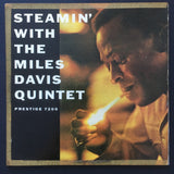 MILES DAVIS / Steamin' with the Miles Davis Quintet - Original 1961 - Prestige 7200 - 33 tours / LP