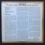 MILES DAVIS / Steamin' with the Miles Davis Quintet - Original 1961 - Prestige 7200 - 33 tours / LP