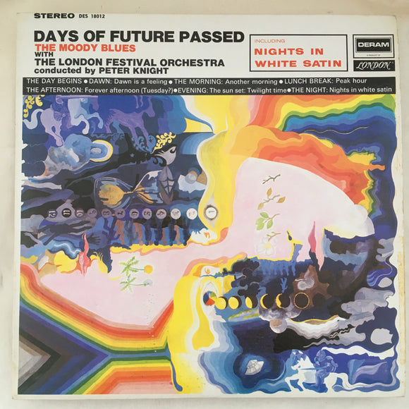 The Moody Blues - Days of future passed (Original 1967) DES 18012 33 tours LP