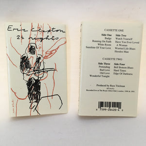 ERIC CLAPTON - 24 Nights (1991) - W4 26420 - DOUBLE CASSETTE