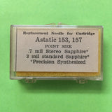 Aiguille PAGEANT ASTATIC 153, 157 Needle