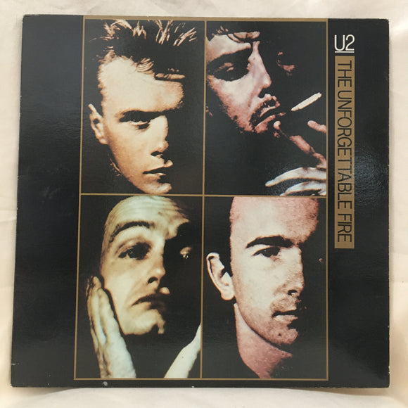 U2 - The unforgettable Fire - (Original 1985) ISP-1026 - 33 tours LP