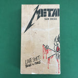 Metallica - Live Shit: Binge & Purge - San Diego- Vol. 01 (1993) VHS 3-61594-1