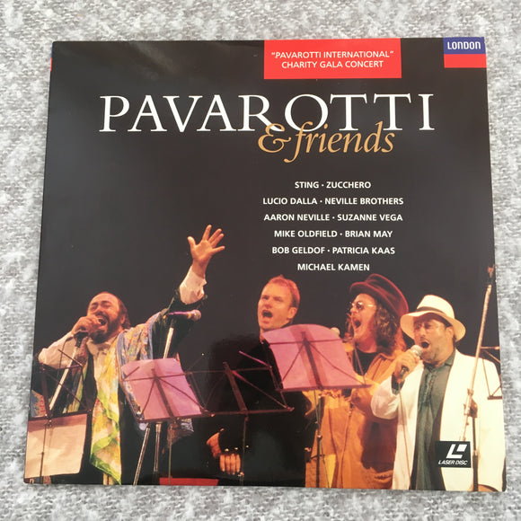 PAVAROTTI and Friends - LaserDisc LD - (1993)