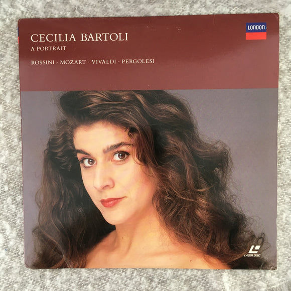 CECILIA BARTOLI - A Portrait - LaserDisc LD (1992)