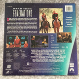 STAR TREK - Generations - Wide Screen Edition (1995)  LV 32988-2WS - Double LaserDisc LD