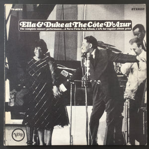 ELLA FITZGERALD, DUKE ELLINGTON - Ella & Duke at The Côte d'Azur (Original 1967) V6-4072-2 - 33 TOURS / LP