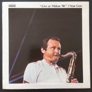 STAN GETZ - Live at Midem '80 (Original 1980) PL 37417 - 33 TOURS / LP