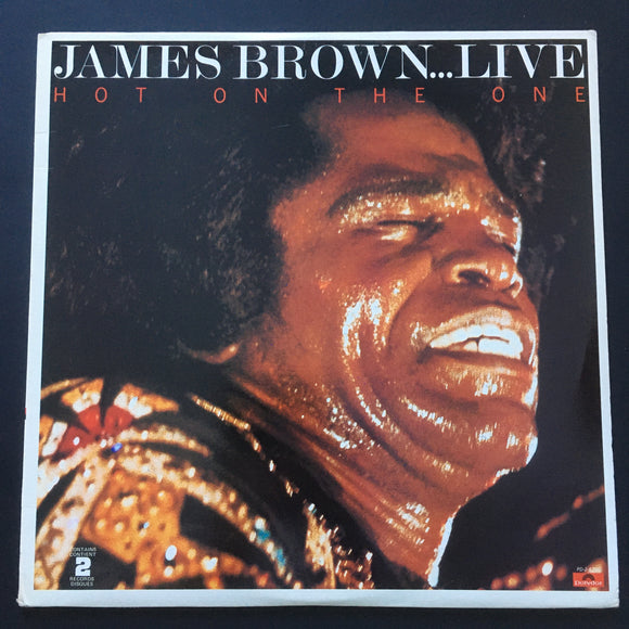 JAMES BROWN - ...Live Hot on the One - PD-2-6290  (Original 1980) - Canada - 2 Disques - 33 TOURS / LP