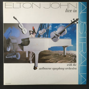 ELTON JOHN - Live in Australia (Original 1987) MCA 2-8022 - 2 x Disques 33 TOURS / LP