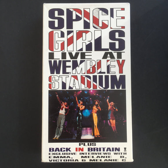 THE SPICE GIRLS - Live at Wembley Stadium - VHS