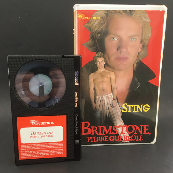 STING - BRIMSTONE, PIERRE QUI BRÛLE (Version française) - BETAMAX