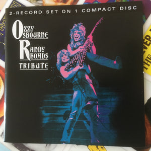 OZZY OSBOURNE / RANDY RHOADS - Tribute (2002) - EK 85444 / CD