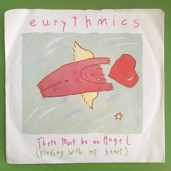 EURYTHMICS - There must be an angel (playing with my heart) - (Original 1985) / PB-14160 / Canada - 45 tours/rpm 7