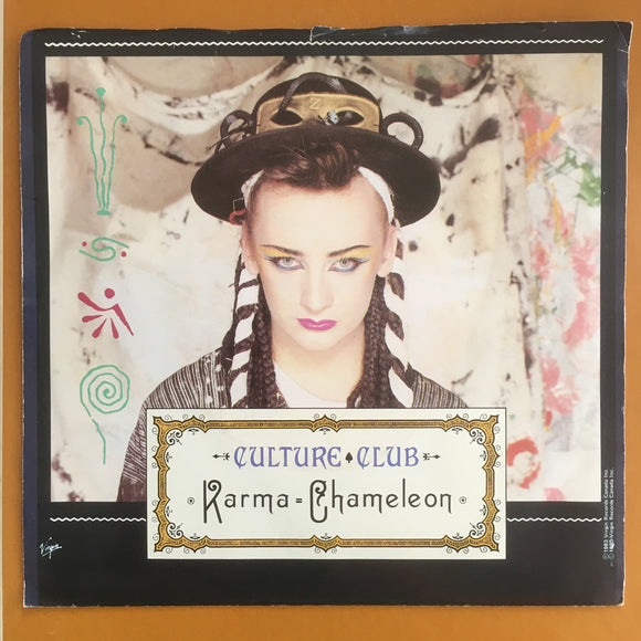 CULTURE CLUB - Karma Chameleon (Original 1983) / VS 1176 / Canada - 45 tours/rpm