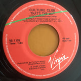 CULTURE CLUB - Karma Chameleon (Original 1983) / VS 1176 / Canada - 45 tours/rpm