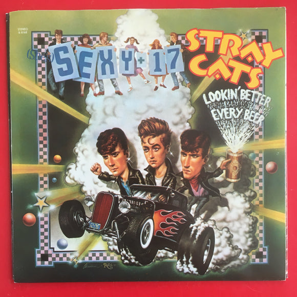 STRAY CATS - (She's) Sexy + 17 (Original 1983) / B-8168 / Canada - 45 tours/rpm 7