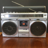 Radio cassette portable - SANYO - M 9935K - Vintage 80's Boombox