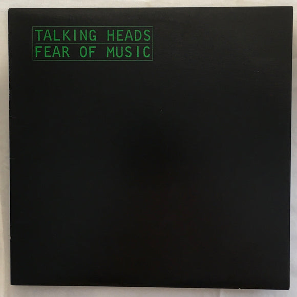 Talking Heads - Fear of Music QSR 6076 (Original 1979) 33 tours  LP