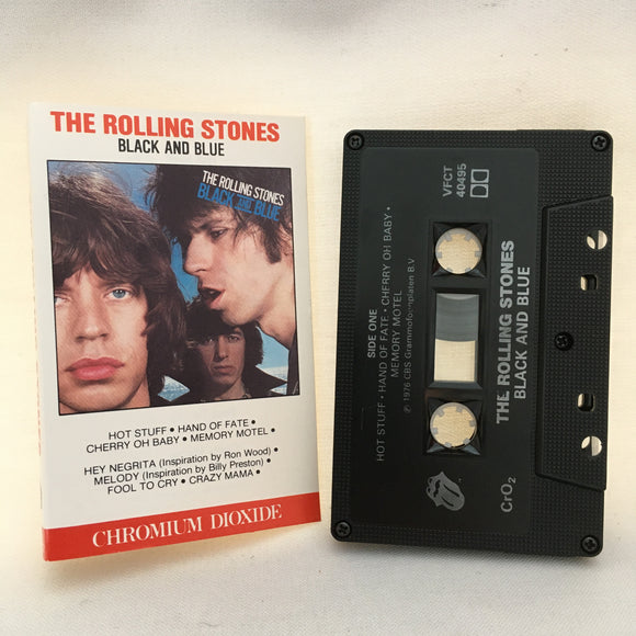 The Rolling Stones - Black and Blue VFCT 40495 Cassette CrO2