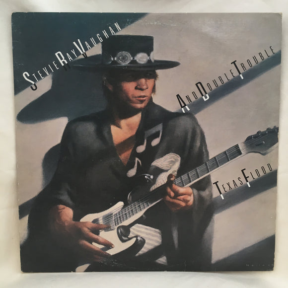 Stevie Ray Vaughan - Texas Flood - (Original 1983) FE 38734 - 33 tours LP