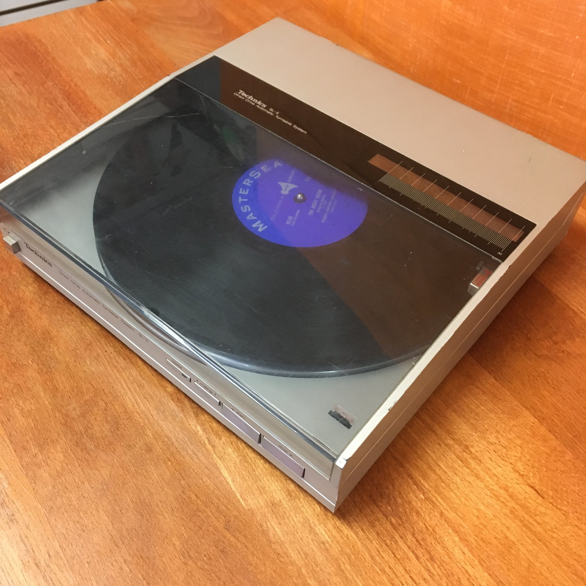 Platine Vinyle Technics SL-5 - Direct Drive - Pour Pièces Ou Restauration